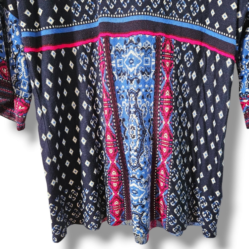 Ruby Rd Beaujolais Jacquard Pullover Sweater - image 3